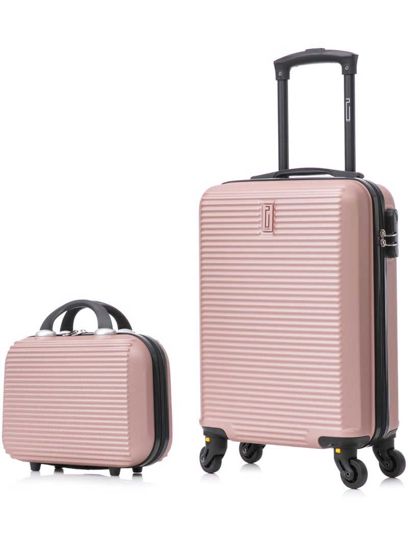 Valise Cabine avec Vanity 45x36x20 EasyJet | Modèle Weekend | CELIMS France Rose - Kiabi