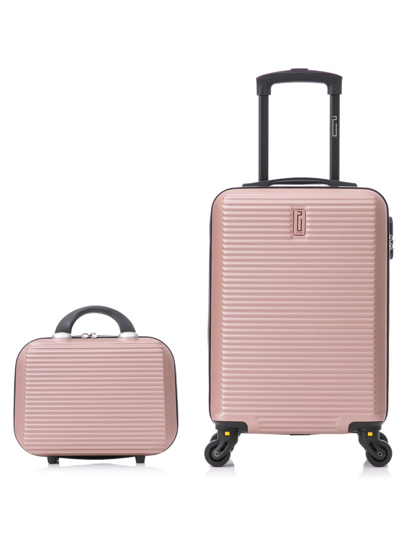 Valise Cabine avec Vanity 45x36x20 EasyJet | Modèle Weekend | CELIMS France Rose - Kiabi