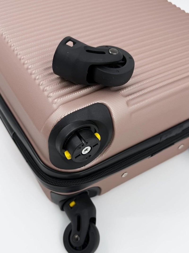 Valise Cabine avec Vanity 45x36x20 EasyJet | Modèle Weekend | CELIMS France Rose - Kiabi