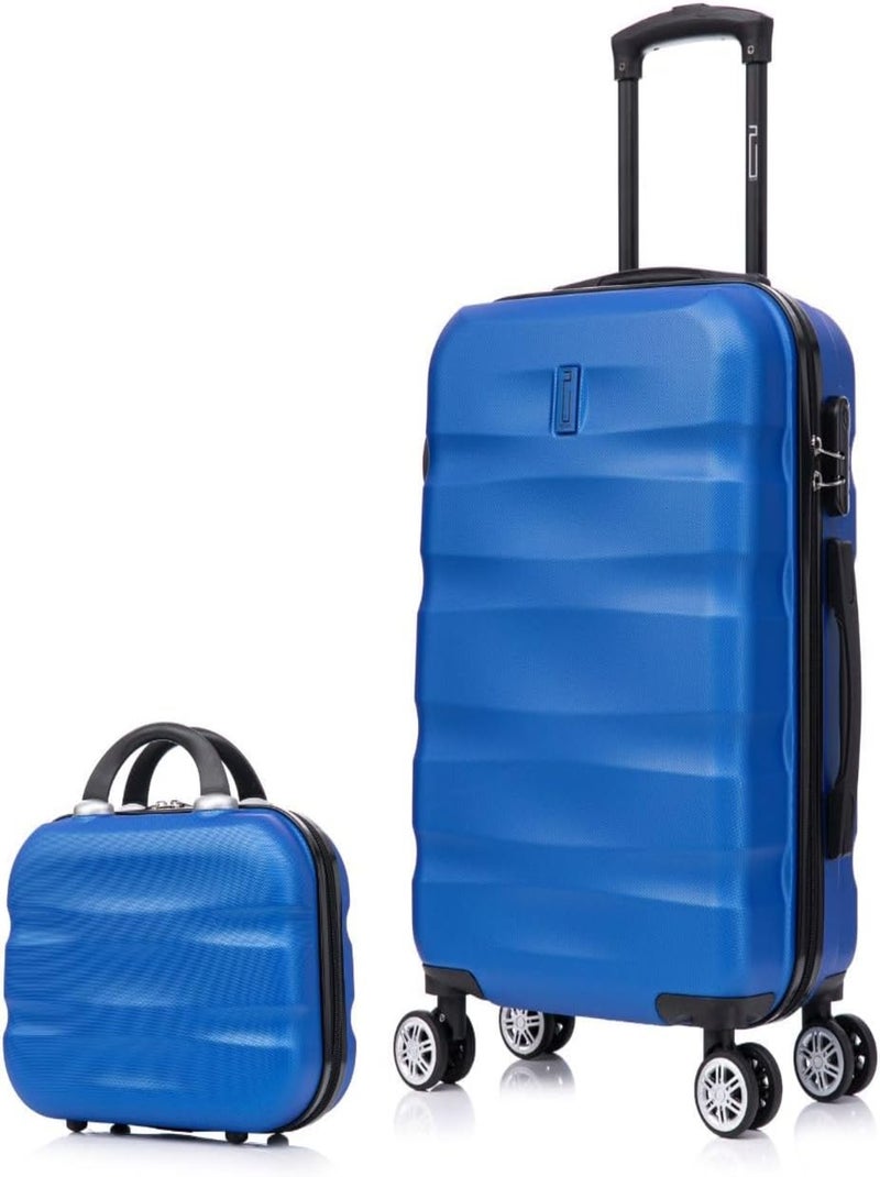Valise Cabine avec Vanity 55x36x22 | Serrure Intégrée | CELIMS France Bleu - Kiabi