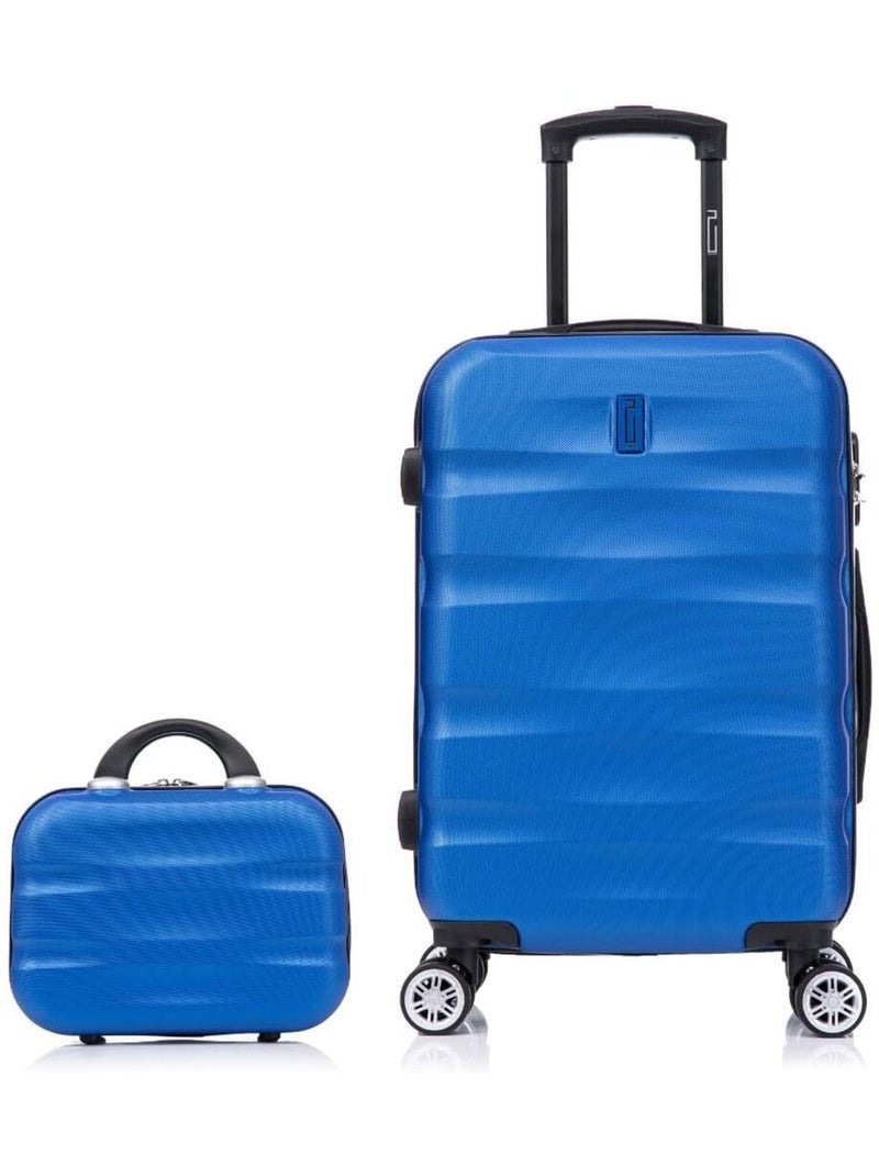 Valise Cabine avec Vanity 55x36x22 | Serrure Intégrée | CELIMS France Bleu - Kiabi