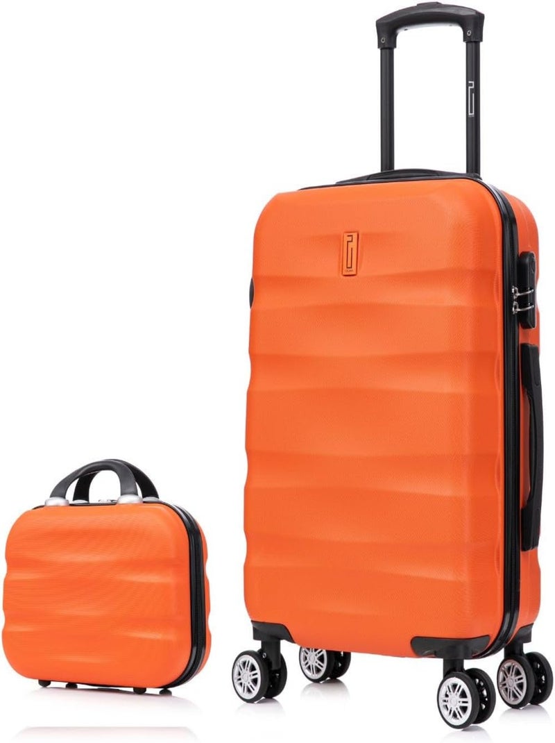 Valise Cabine avec Vanity 55x36x22 | Serrure Intégrée | CELIMS France Orange - Kiabi