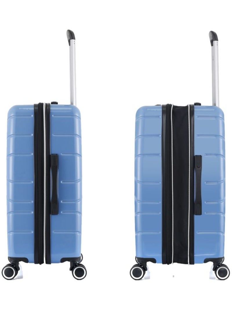 Valise cabine compatible toutes compagnies aériennes - lys paris Bleu - Kiabi