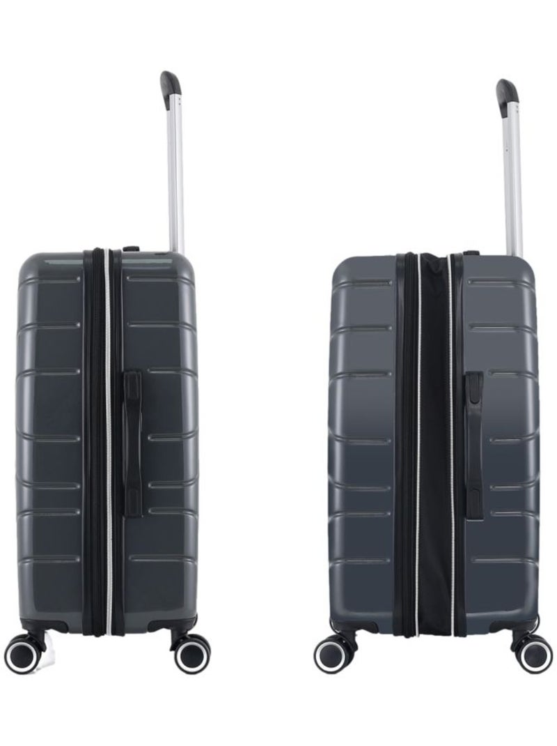 Valise cabine compatible toutes compagnies aériennes - lys paris Gris - Kiabi