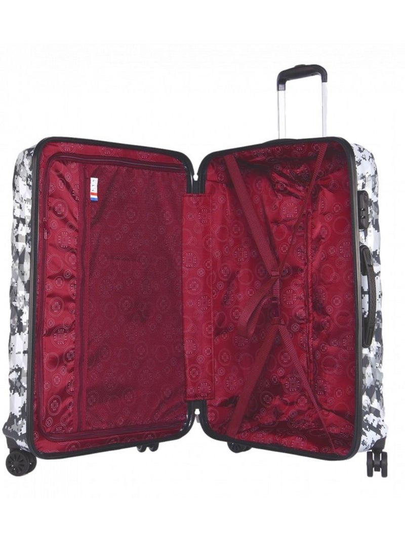 Valise cabine compatible toutes compagnies aériennes - lys paris Gris - Kiabi