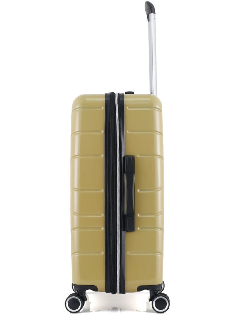Valise cabine compatible toutes compagnies aériennes - lys paris Jaune - Kiabi