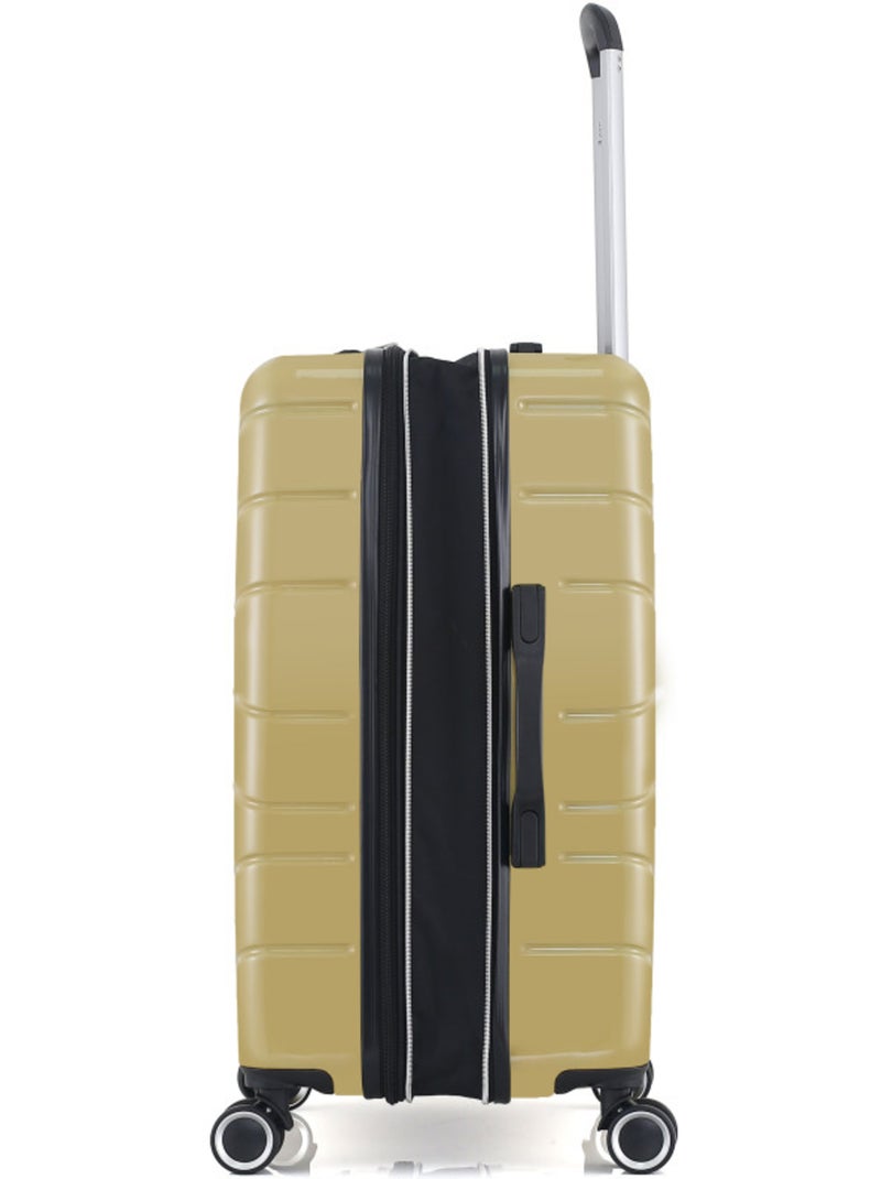 Valise cabine compatible toutes compagnies aériennes - lys paris Jaune - Kiabi