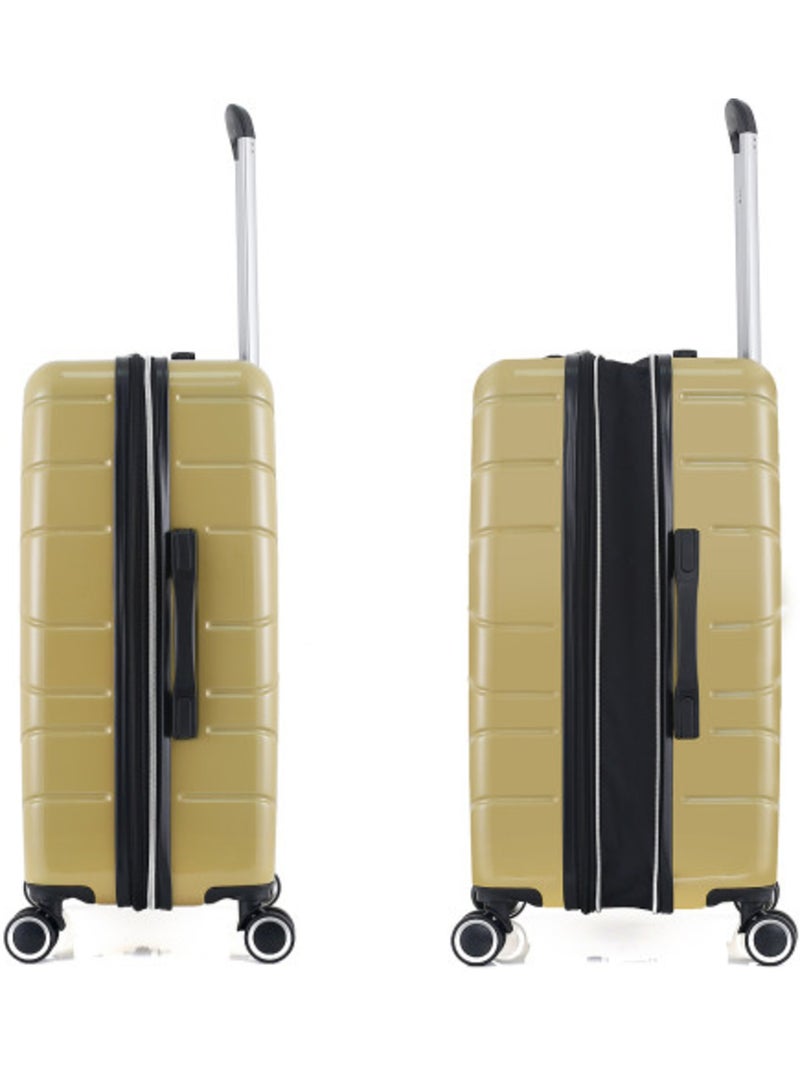 Valise cabine compatible toutes compagnies aériennes - lys paris Jaune - Kiabi
