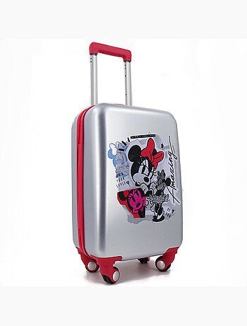 Valise cabine coque rigide motif Minnie Chic Minnie