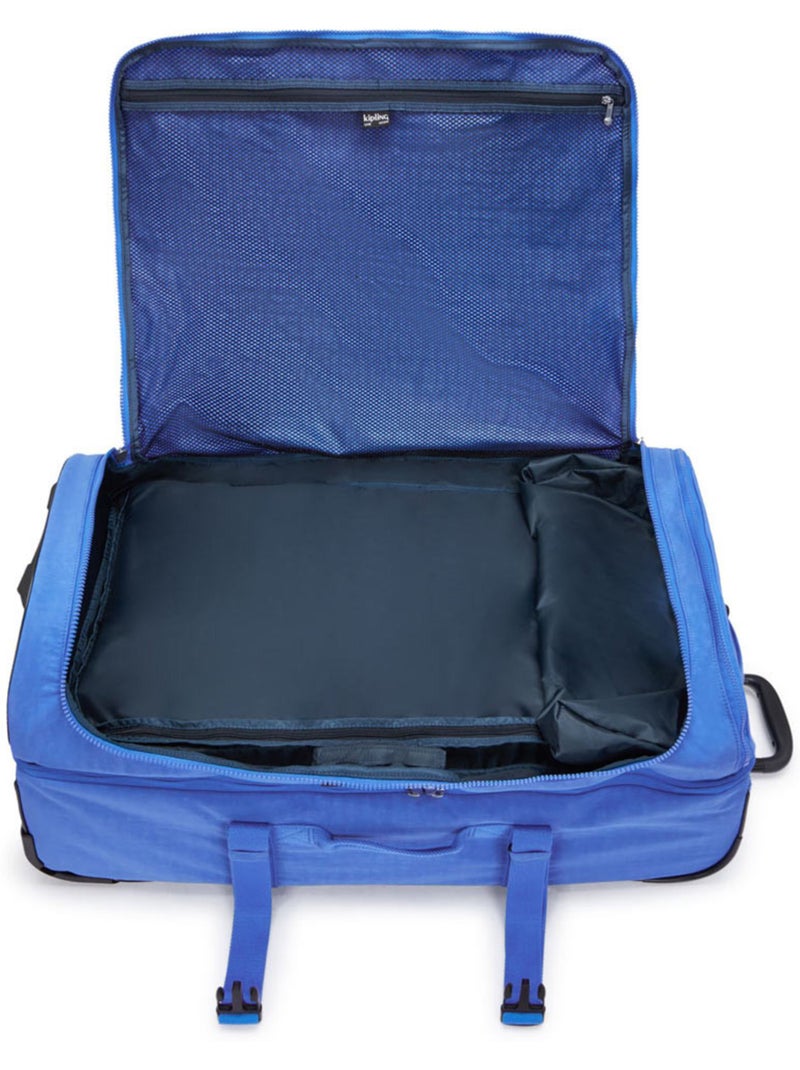 Valise cabine Kipling Aviana L 76 cm souple 95 L 2 roues TSA Bleu encre - Kiabi