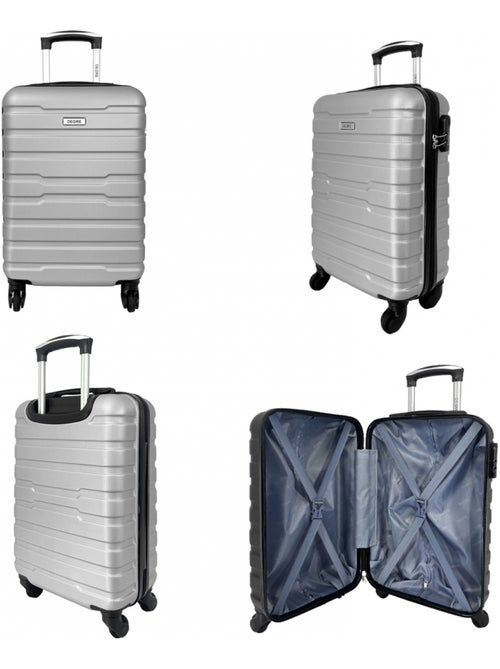 Valise cabine passe-partout rigide 55cm - Kiabi
