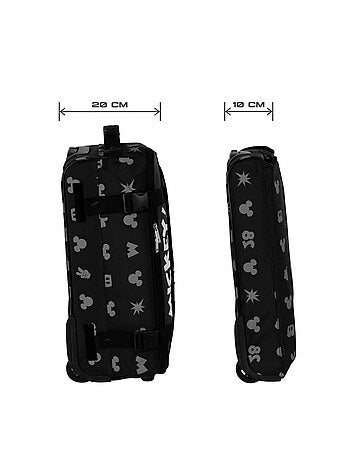 Valise Cabine Pliable - Disney Mickey Mouse Surprise - Noir - Taille Unique