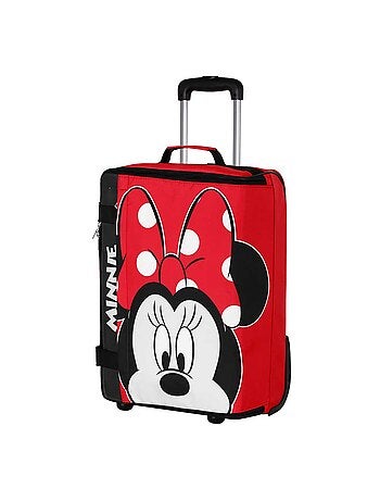 Valise Cabine Pliable - Disney Minnie Mouse Curious - Rouge - Taille Unique