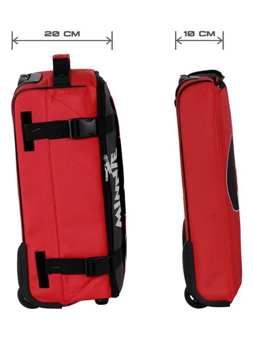 Valise Cabine Pliable - Disney Minnie Mouse Curious - Rouge - Taille Unique - Kiabi