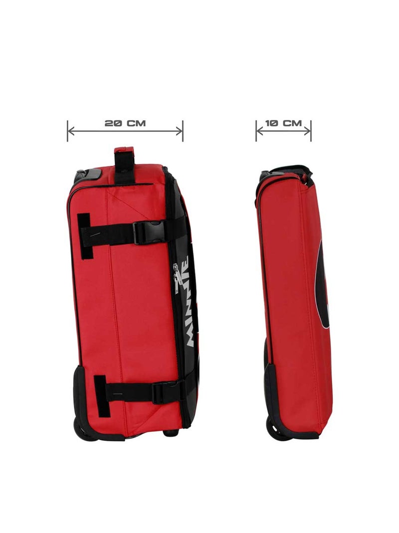 Valise Cabine Pliable - Disney Minnie Mouse Curious - Rouge - Taille Unique Rouge - Kiabi