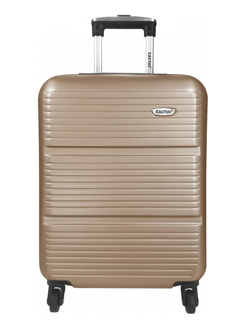 Valise Cabine Rigide 54,8 cm ABS Beige - Kiabi