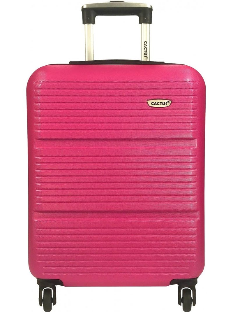 Valise Cabine Rigide 55 cm Rose - Kiabi