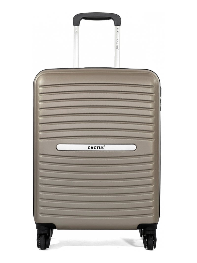 Valise cabine rigide 55cm Champagne - Kiabi