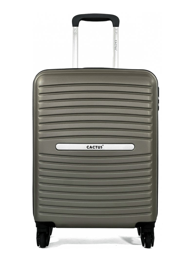 Valise cabine rigide 55cm Kaki - Kiabi