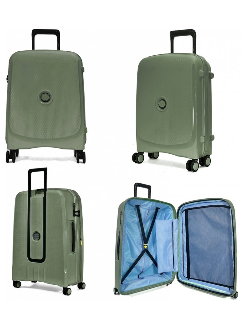 Valise cabine rigide Beaumont TSA Polypropylène 55cm Vert - Kiabi