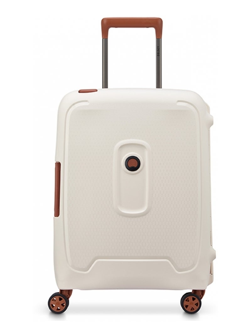 Valise cabine rigide Moncey 55cm TSA polypropylène Beige - Kiabi