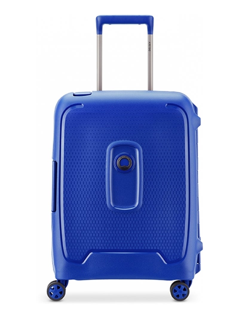 Valise cabine rigide Moncey 55cm TSA polypropylène Bleu électrique - Kiabi
