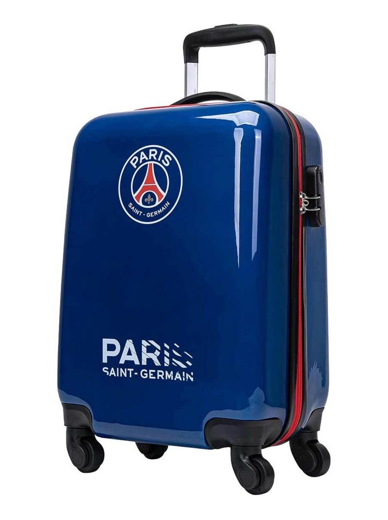 Valise cabine rigide Paris-Saint-Germain Bleu - Kiabi