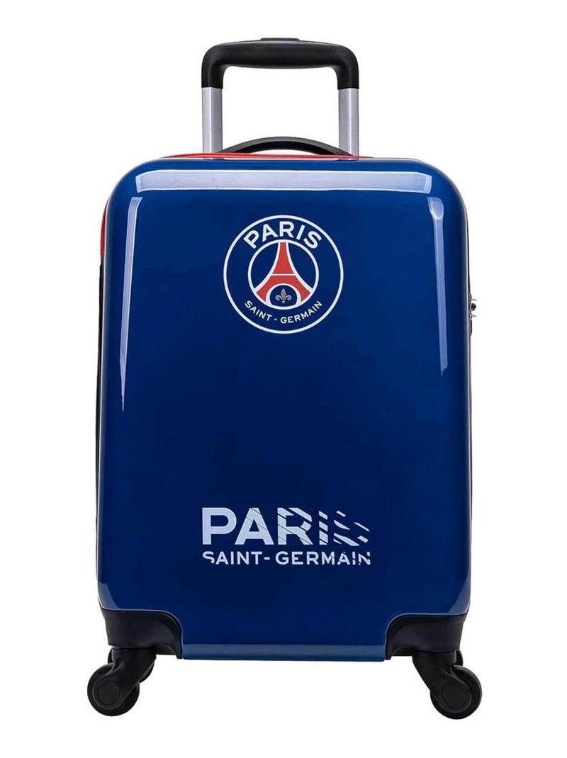 Valise cabine rigide Paris-Saint-Germain Bleu - Kiabi