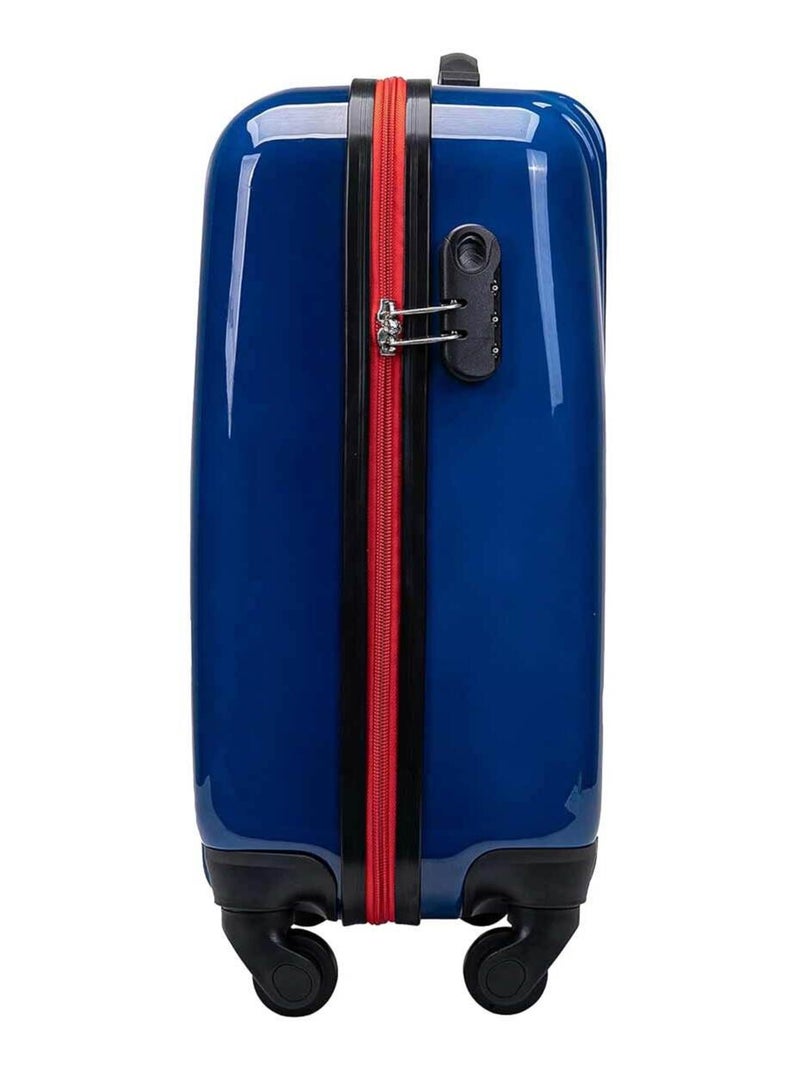 Valise cabine rigide Paris-Saint-Germain Bleu - Kiabi