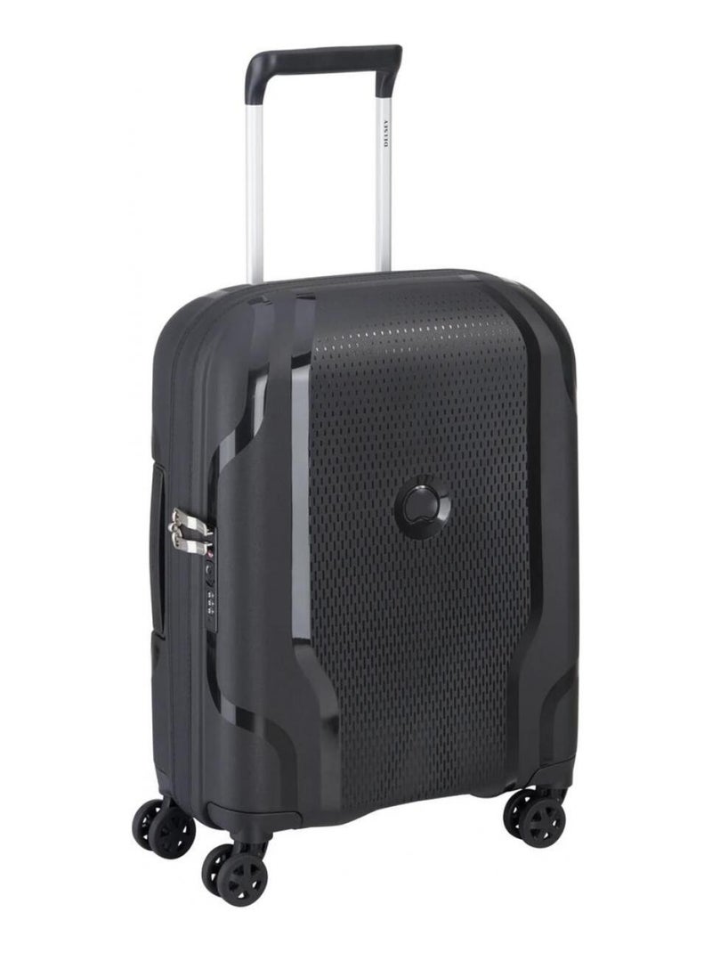 Valise cabine slim ultra-légère Clavel TSA polypropylène 55cm Noir - Kiabi
