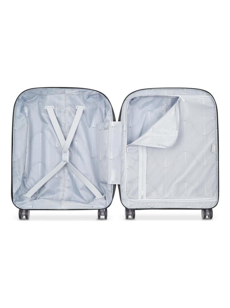 Valise cabine slim ultra-légère Clavel TSA polypropylène 55cm Noir - Kiabi