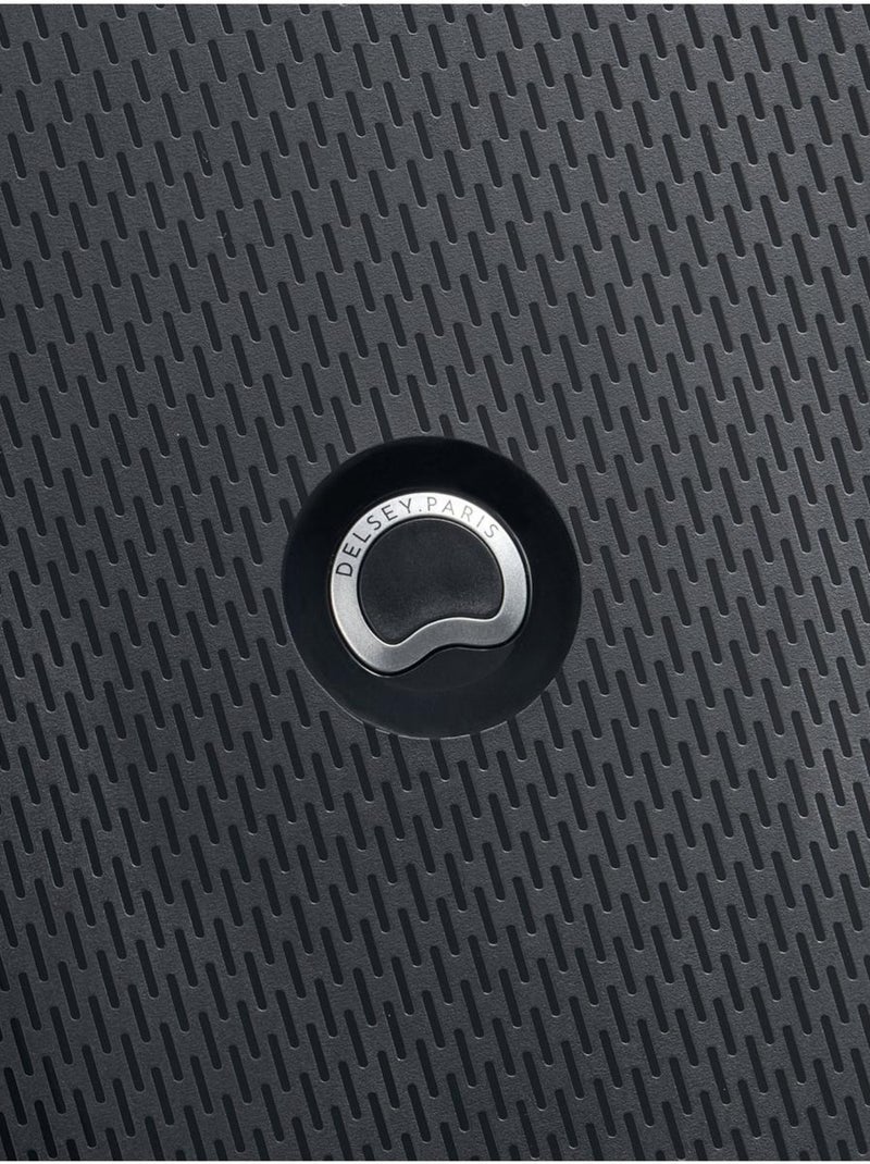 Valise cabine slim ultra-légère Clavel TSA polypropylène 55cm Noir - Kiabi