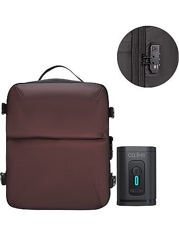 Valise Cabine Sous le siège 40x30x20 cm avec Pompe | Cadenas TSA | CELIMS France
