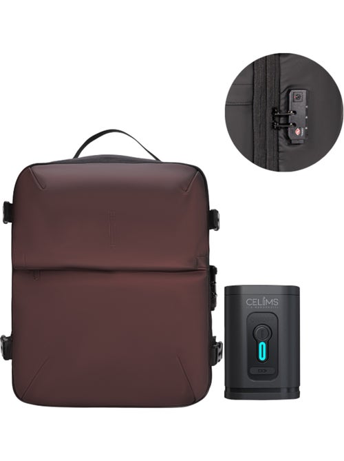 Valise Cabine Sous le siège 40x30x20 cm avec Pompe | Cadenas TSA | CELIMS France - Kiabi Valise Cabine Sous le siège 40x30x20 cm avec Pompe | Cadenas TSA | CELIMS France - Kiabi