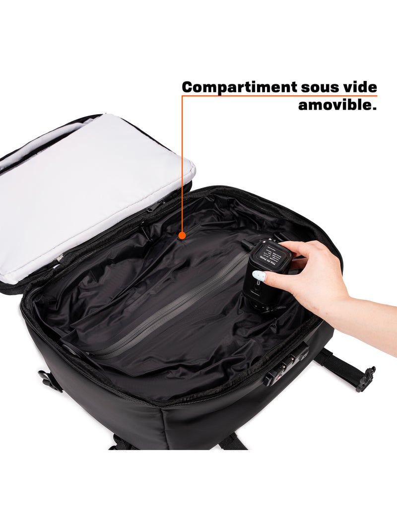 Valise Cabine Sous le siège 40x30x20 cm avec Pompe | Cadenas TSA | CELIMS France Bordeaux - Kiabi