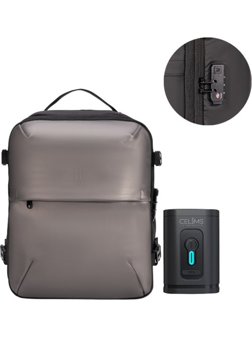 Valise Cabine Sous le siège 40x30x20 cm avec Pompe | Cadenas TSA | CELIMS France - Kiabi Valise Cabine Sous le siège 40x30x20 cm avec Pompe | Cadenas TSA | CELIMS France - Kiabi