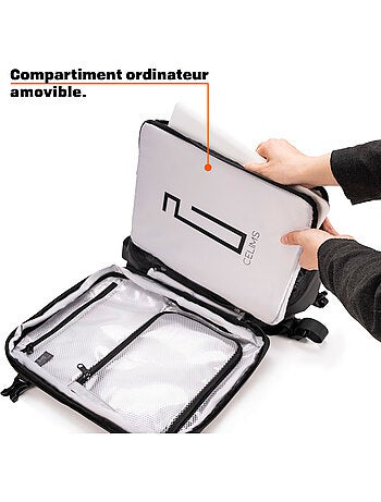 Valise Cabine Sous le siège 40x30x20 cm avec Pompe | Cadenas TSA | CELIMS France