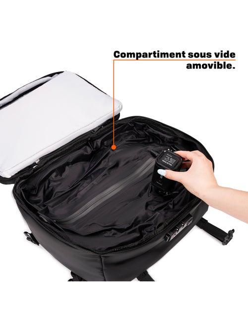 Valise Cabine Sous le siège 40x30x20 cm avec Pompe | Cadenas TSA | CELIMS France - Kiabi