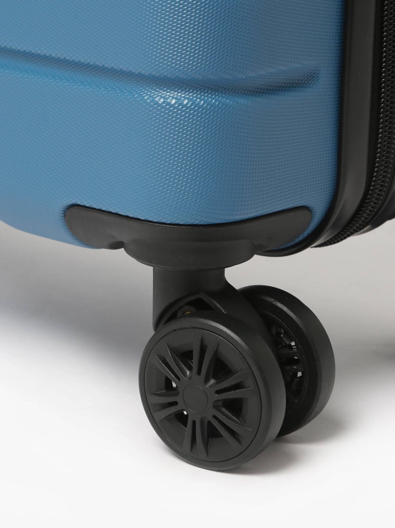 Valise Cabine Travel A.b.s Bleu gris - Kiabi