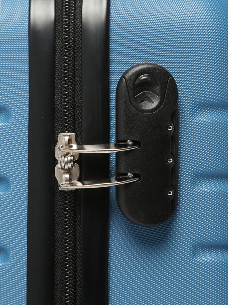 Valise Cabine Travel A.b.s Bleu gris - Kiabi