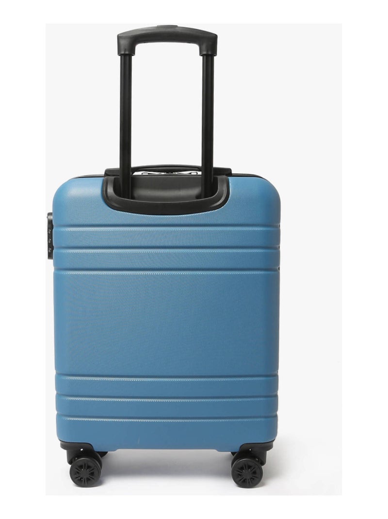 Valise Cabine Travel A.b.s Bleu gris - Kiabi