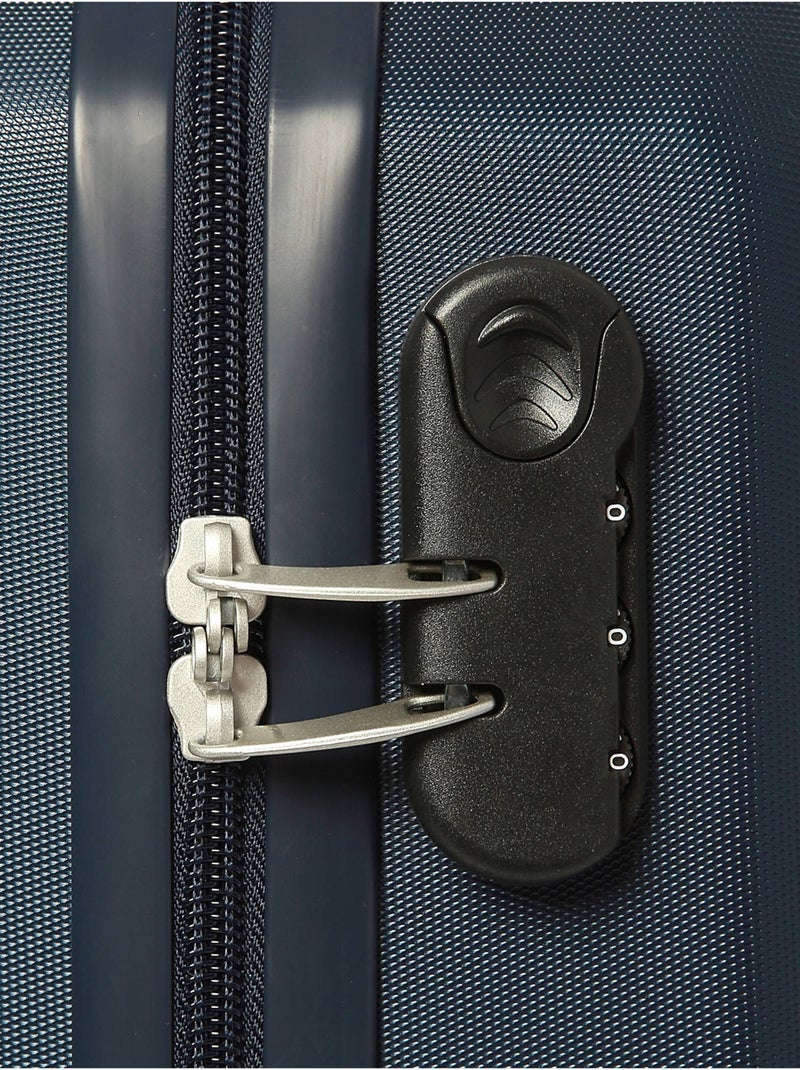 Valise cabine travel a.b.s Bleu marine - Kiabi