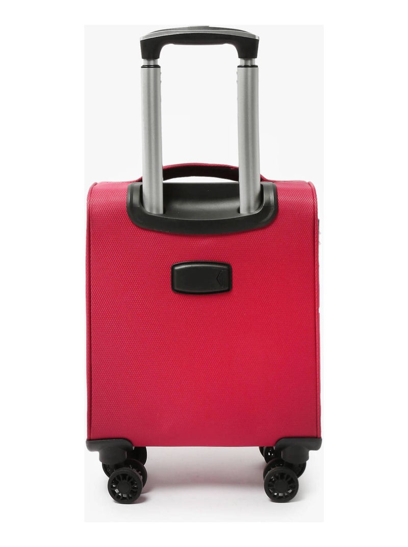 Valise Cabine Travel Nylon Rose fushia - Kiabi