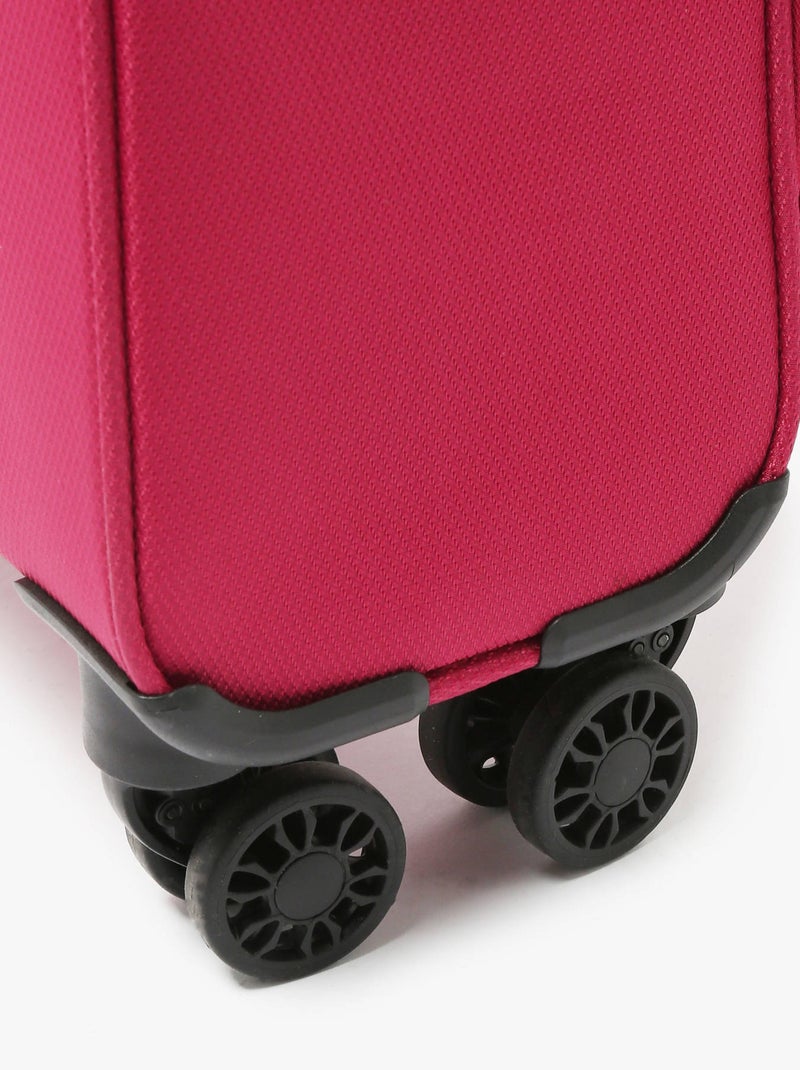 Valise Cabine Travel Nylon Rose fushia - Kiabi