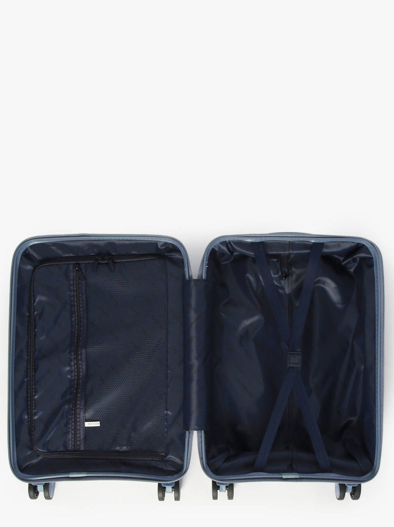 Valise cabine travel polypropylene Bleu clair - Kiabi