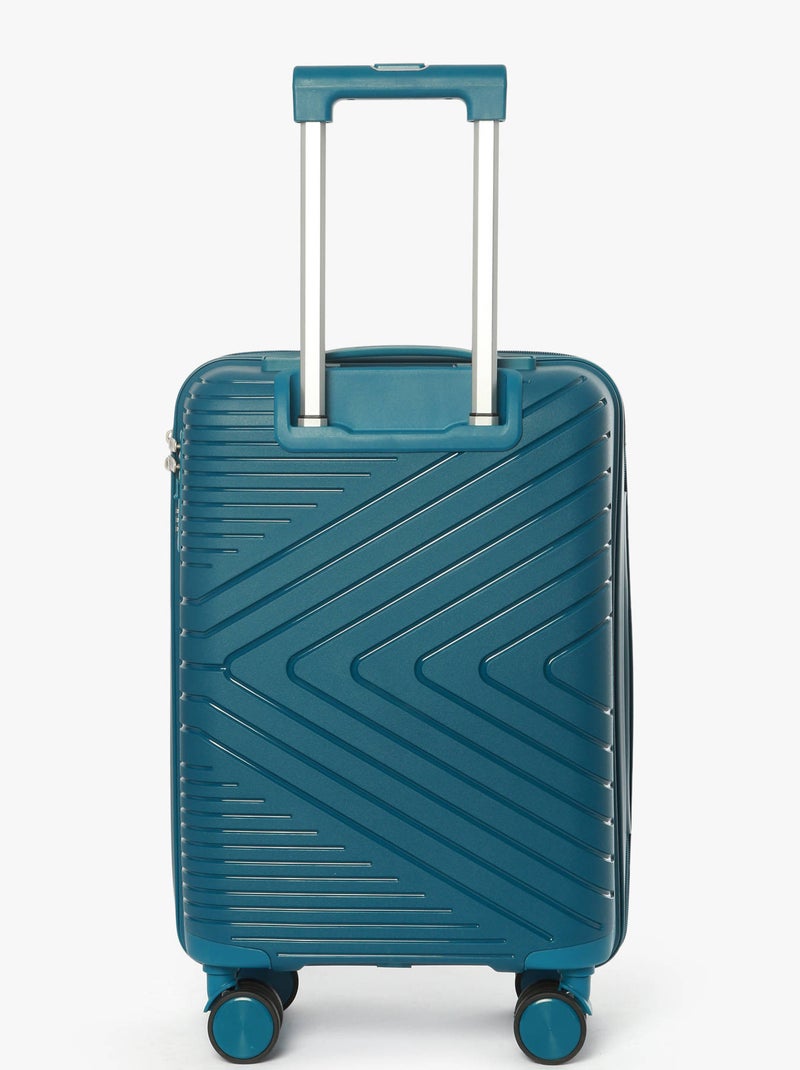 Valise Cabine Travel Polypropylene Bleu foncé - Kiabi