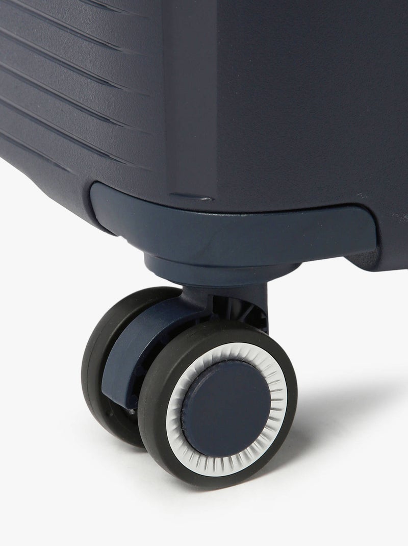 Valise Cabine Travel Polypropylene Bleu marine - Kiabi