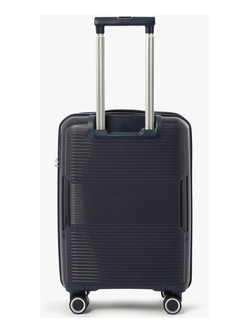 Valise Cabine Travel Polypropylene Bleu marine - Kiabi