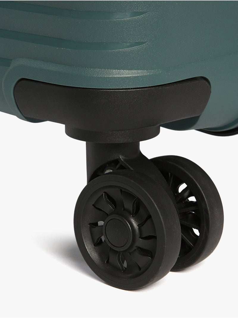 Valise Cabine Travel Polypropylene Gris Vert clair - Kiabi