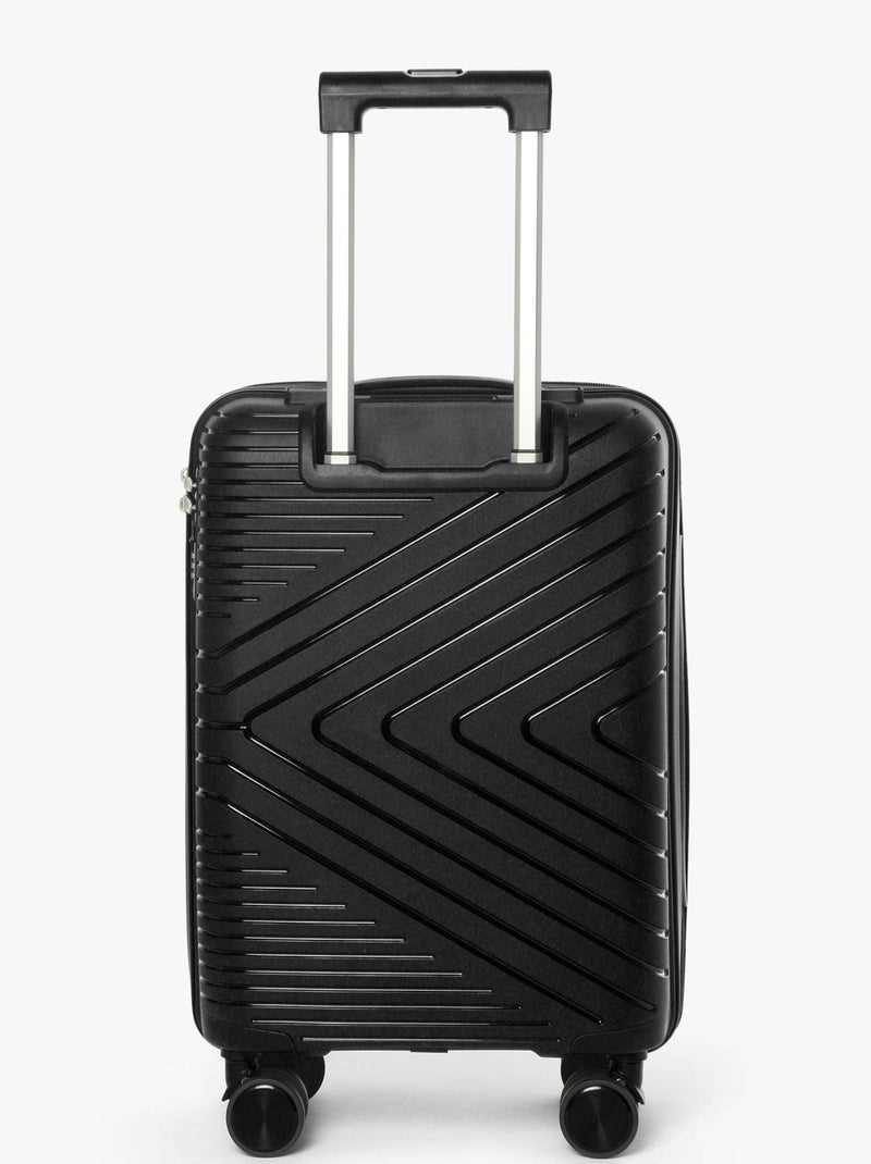 Valise cabine travel polypropylene Noir - Kiabi